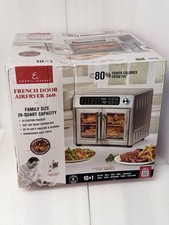 Emeril Lagasse 360 Air Fryer Oven Combo with French Door, 26 QT