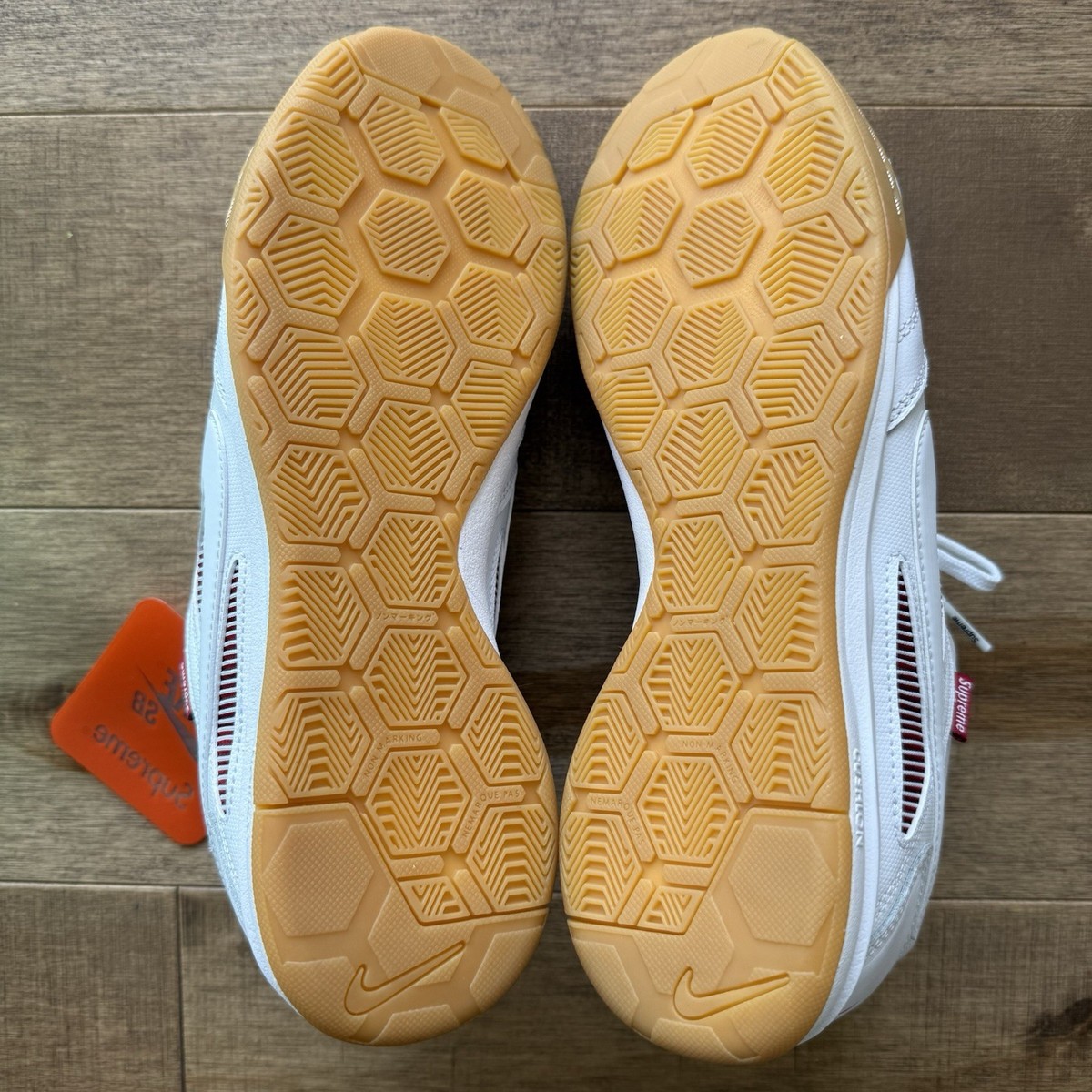 Size 9 - Supreme x Nike Gato SB White for sale online | eBay