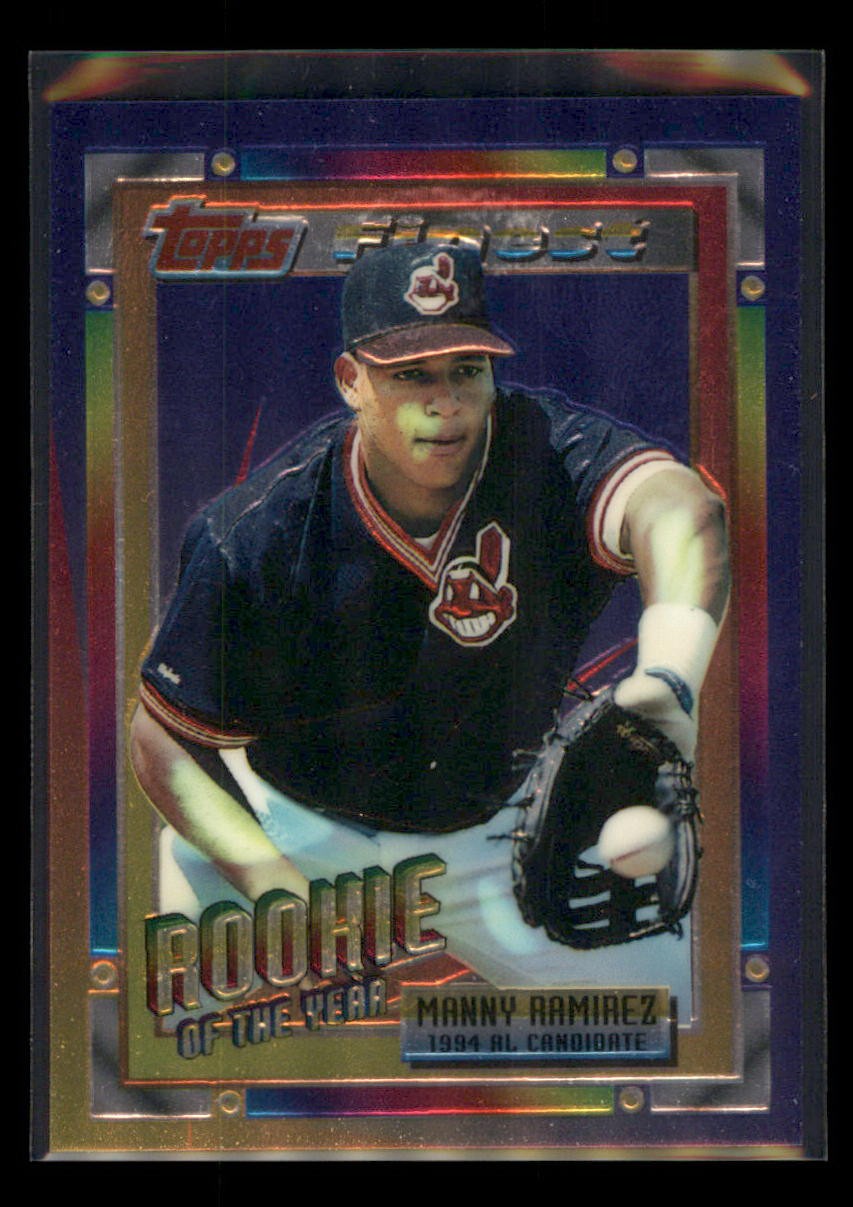 1994 Topps Traded Manny Ramirez #8 Finest Inserts