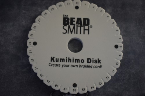 Used Good Condition Bead Smith Kumihimo Disk Medium Hole