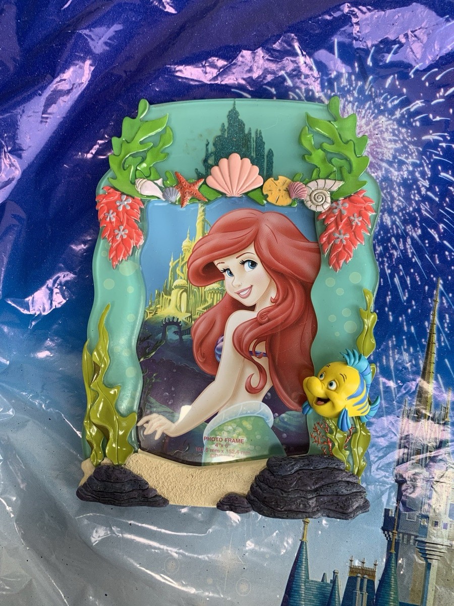 Disney Parks The Little Mermaid Ariel 4x6 Picture Photo Frame