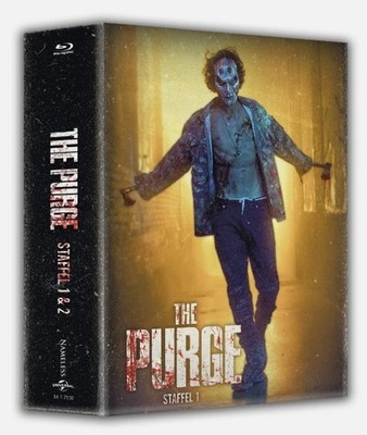 The Purge Mediabook - Staffel 1 & 2 Schuber Edition - 2x Mediabook  Blu-ray