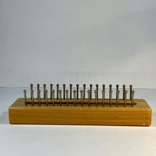 Wood Knitting 32-peg  Authentic "KnittingBoard" Loom Stainless Patent Pending