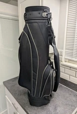Bag Boy Black Golf Bag with Wheels ⛳ 6-Way Divider