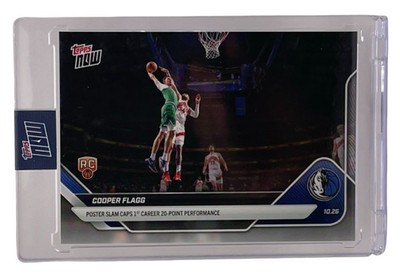 2025-26 Topps Now First 20 Point Performance #28 Cooper Flagg Rookie Card (RC)