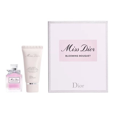 DIOR MISS DIOR BLOOMING BOUQUET EAU DE TOILETTE & BODY MILK DUO TRAVEL GIFT SET