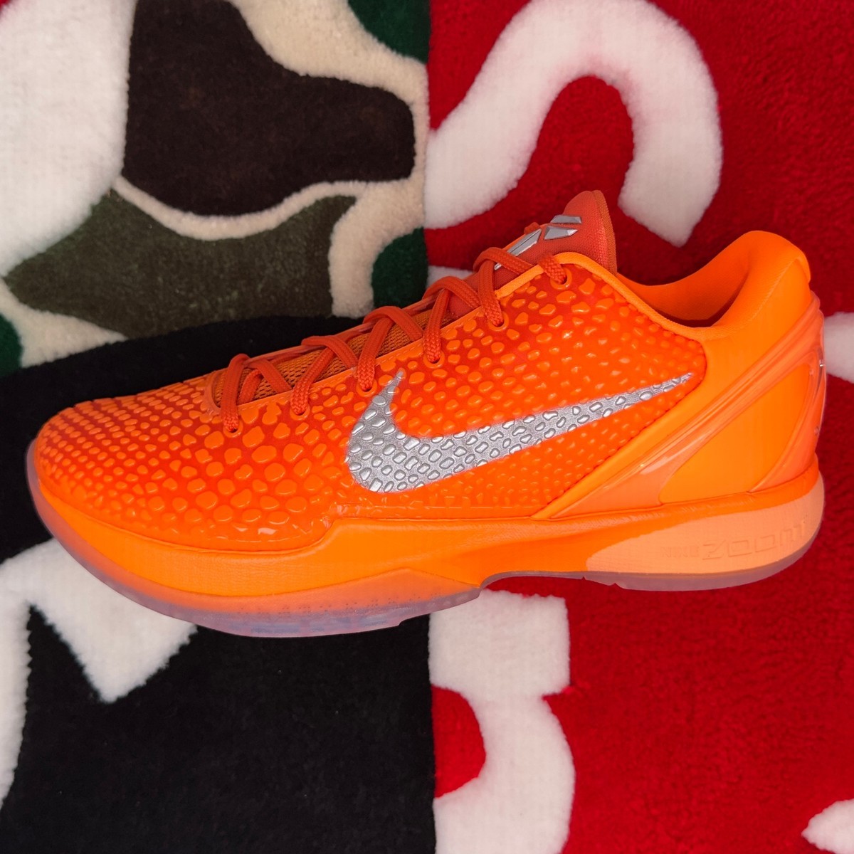 Size 9 - Nike Kobe 6 Protro Total Orange | eBay