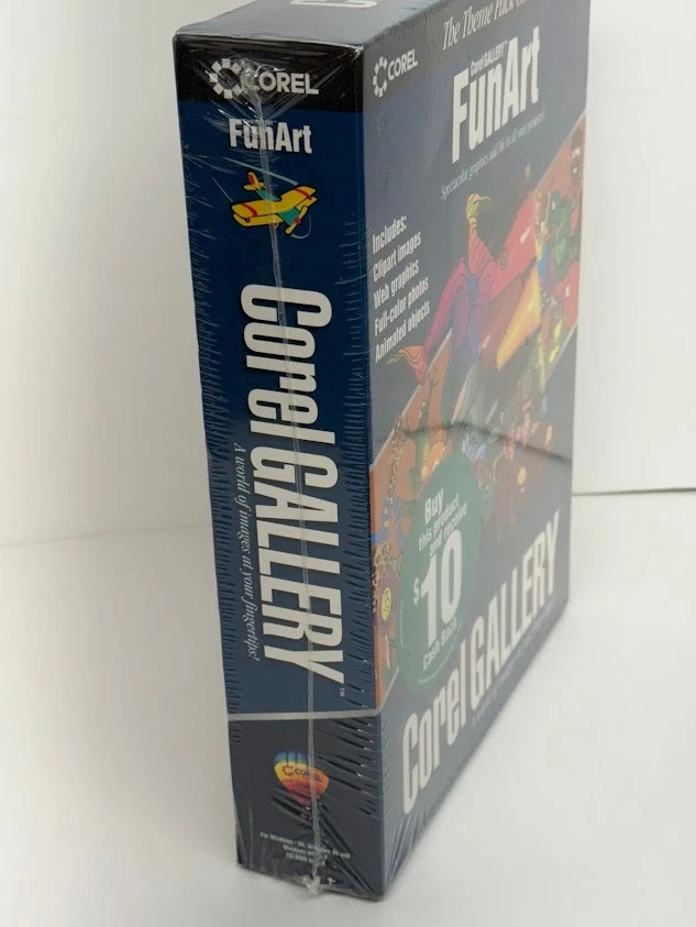 Corel Gallery FunArt Theme Pack Collection PC CD Clip Art Web Graphics Photos - Image 2 of 4