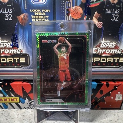 Topps 2025-26 NBA Hoops Alperen Sengun #111 Houston Rockets Serial  /75
