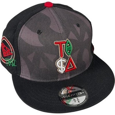 Headgear Classics TISA Vizion eng anliegende Mütze Kappe 7 3/4 Hip Hop bestickt schwarz