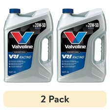2 Pack Valvoline Vr1 Racing Motor Oil Sae 20w-50 2 Pack Valvoline Vr1 Racing Motor Oil Sae 20w-50