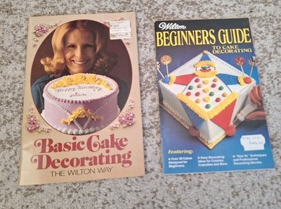 Vintage 1975 Basic Cake Decorating The Wilton Way Book & Beginners Guide 1981