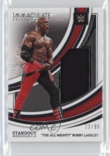 2022 Immaculate WWE Standout Memorabilia /99 The All Mighty Bobby Lashley 00f3