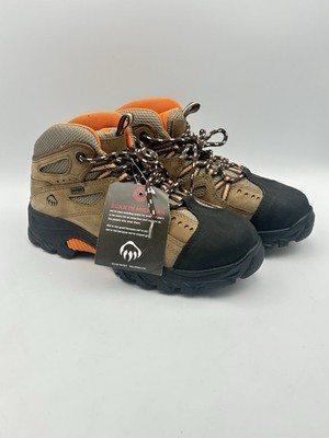 Wolverine Durant Steel Toe Ankle Boots W02625 Tan Leather Lace Up Size 8