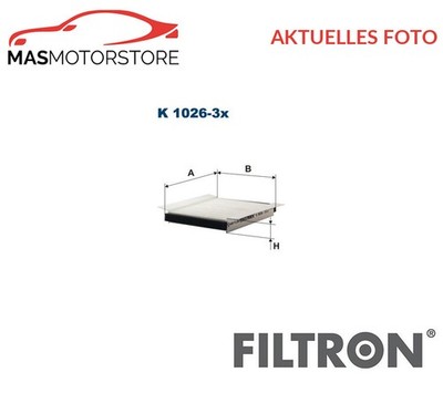 INNENRAUMFILTER POLLENFILTER FILTRON K1026-3X P FÜR FORD SCORPIO II