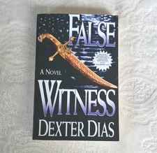 False Witness by Dexter Dias 1995 ARC Advanced Reading Copy PB