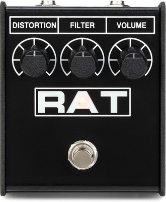 Pro Co RAT2 Distortion Pedal / Fuzz / Overdrive Pedal -Black