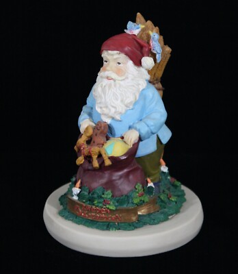 RARE! SANTA'S OF THE WORLD ELLIES KITCHEN COOKIE PRESS ''SWEDEN JULTOMTEN'' NEW 