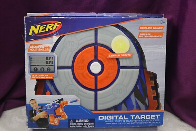 Hasbro Nerf Strike & Score Digital Light Up Target LCD Display NEW