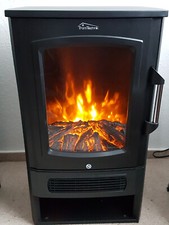 KAMINFEUER HEIZLÜFTER ELEKTROKAMIN E-HEIZUNG OFEN Tronitechnik