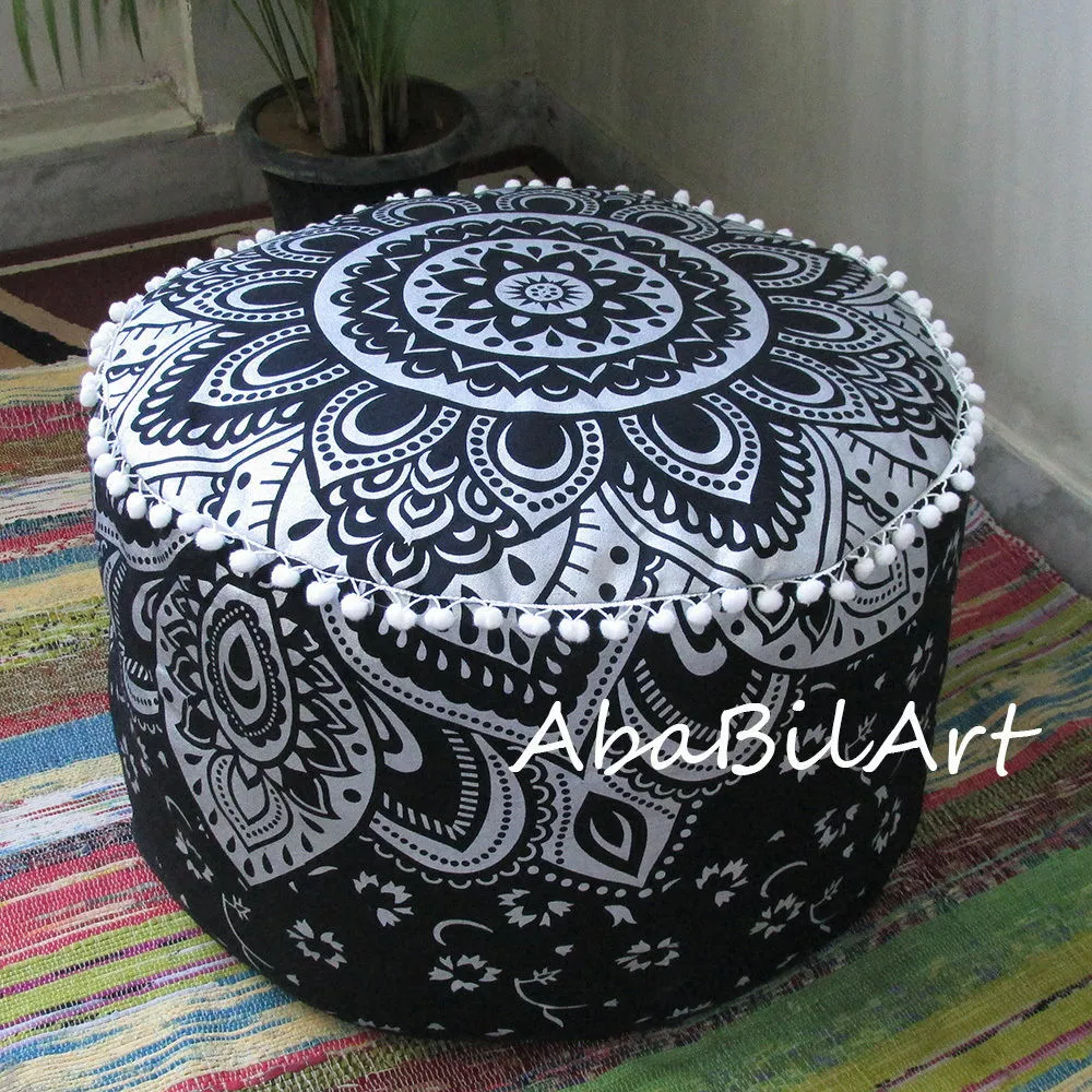 Decorative sale pouf ottoman