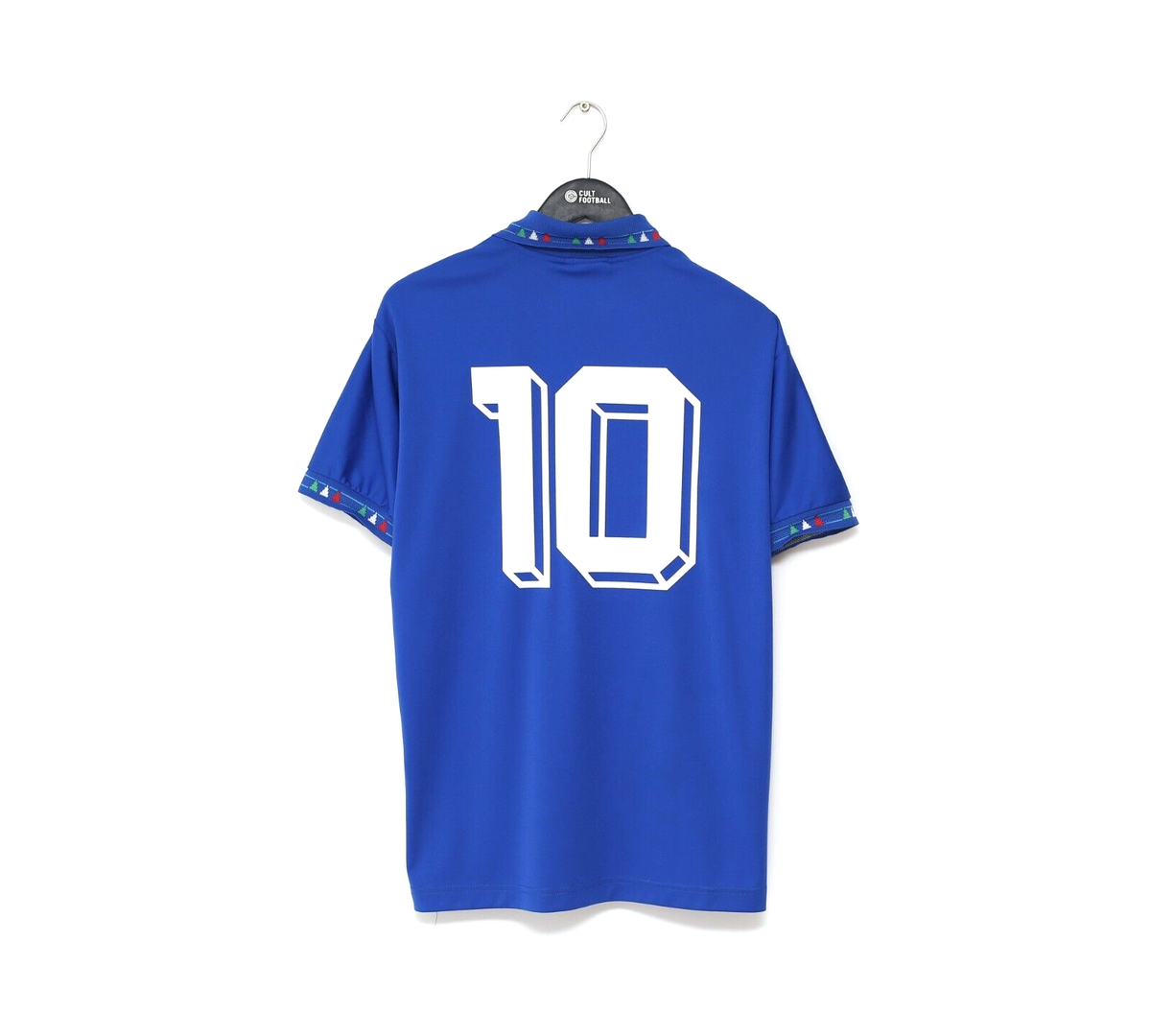 1992/93 BAGGIO #10 Italy Vintage Diadora Home Football Shirt (M