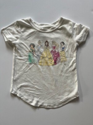Little Girls Princesses Tee Shirt