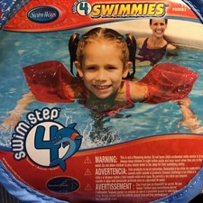 Swimways Swimmies Children Child Swimming Age 3-5 Arm Floats Step 4 NIP