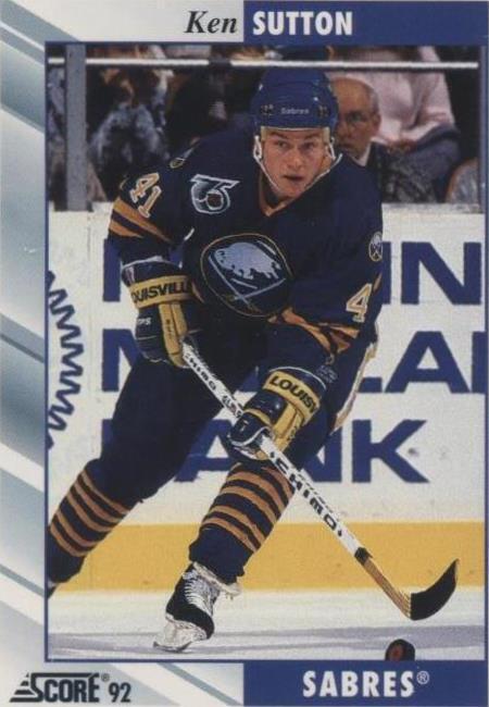 1992-93 Score - Ken Sutton #292 - 1 of 1
