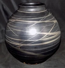 Mint Museum Qty Marked Taeko Tanaka Mingei Studio Art Pottery Large Vase
