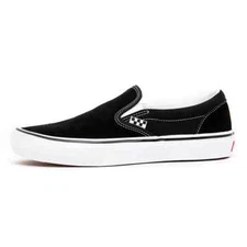 [W] Vans Skate Slip-On Black / White VN0A5FCAY28 Shoes