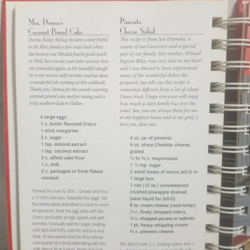 When The Dinner Bell Rings At The Governor's Mansion Signed Cookbook Patsy Riley - Picture 10 of 11