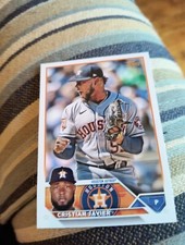 CHRISTIAN JAVIER 2023 TOPPS #55 FREE SHIPPING