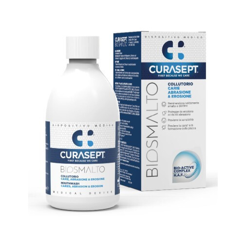 Curasept Biosmalto Collutorio Protezione Carie Con Fluoro 300ml - Immagine 2