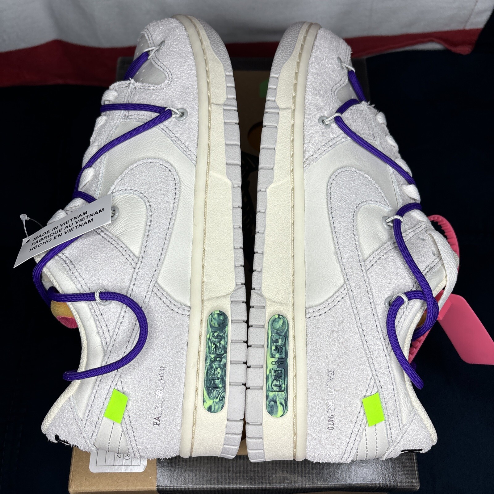 Taglia 9 Off White x Nike Dunk Low Lotto 15 di 50