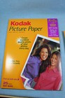 Kodak Picture Paper for Inkjet printers 8.5 x 11 Soft Gloss 25 Sheets