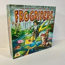 FROGRIDERS BOARD GAME Complete English Stronghold OOP 2-4players Strategy EUC!
