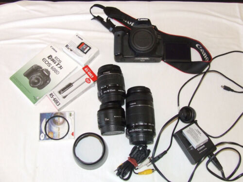 Camera EOS 600D complete kit - Picture 1 of 1