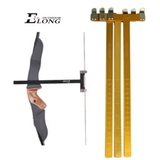 Archery Bow T Ruler Archery Metal Bow Square Brace Height Measure Ruler