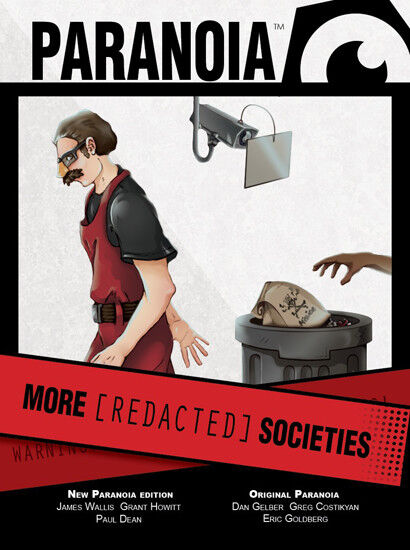 Paranoia More [REDACTED] Societies (Mongoose Publishing) MGP50005