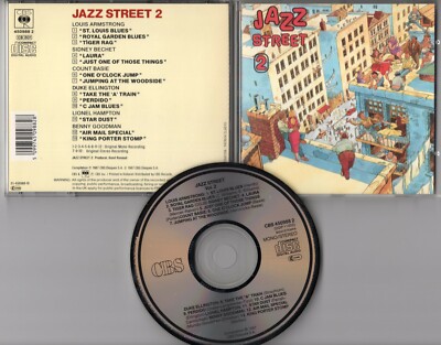 CD-Sampler 1987 JAPAN CBS 450988 2 JAZZ STREET VOL 2 Duke Ellington L. Armstrong