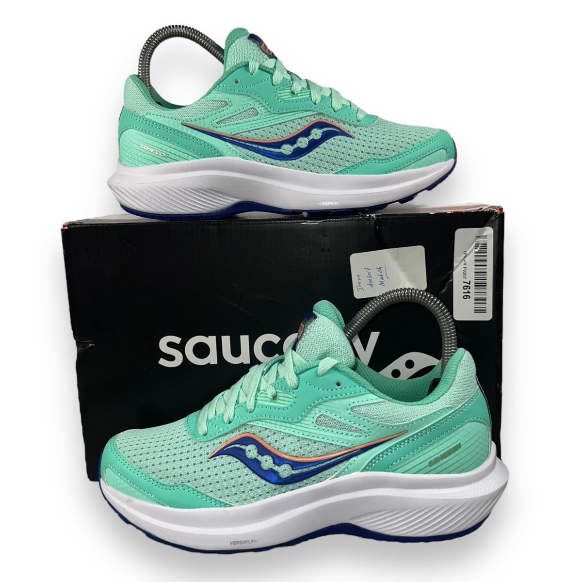 Saucony Stopwatch Hardloopshirt Korte Mouwen Lichtblauw Dames