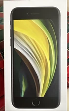 Apple iPhone SE Black 64GB Empty Box Only No Phone