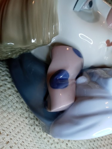 Original LLadró Pensive Clown Head Bowler Hat, 5130 Retired Circus Porcelain Fig - Picture 16 of 24