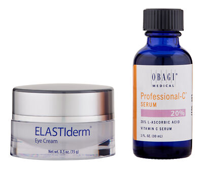 Obagi Elastiderm Eye Cream 0.5 oz & Professional-C Serum 20% 1 oz