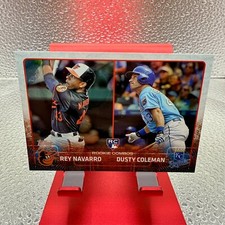 2015 Topps Update #US298 Rey Navarro Dusty Coleman Rookie Rainbow Foil