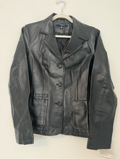 Chadwick’s Genuine Leather Blazer Jacket New