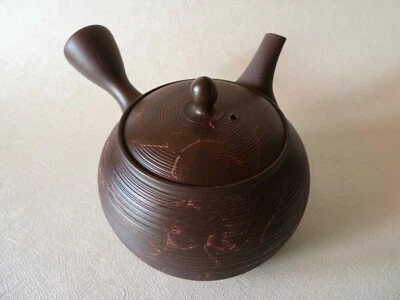 Tokoname Japanische Teekanne,Kyusu,Gyokko,Handmade,handgefertig - Bild 1 von 4