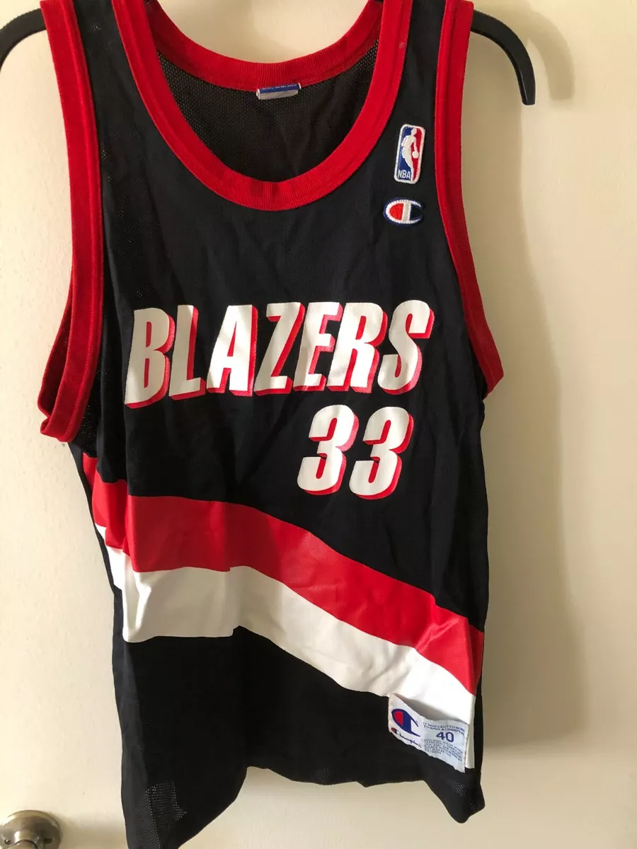 Vtg Scottie Pippen #33 Portland Trail Blazers Champion NBA Jersey Mens sz  40