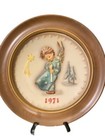 Vintage Goebel Annual Plate 1971Heavenly Angel Hummel #264